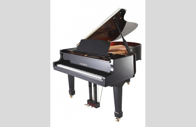 Steinhoven SG170 Polished Ebony Grand Piano All Inclusive Package - Image 1